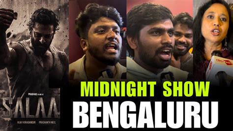 Salaar Review Midnight Show In Bengaluru Salaar Review Salaar