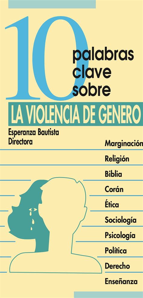 10 Palabras Clave Sobre La Violencia De Género Verbum