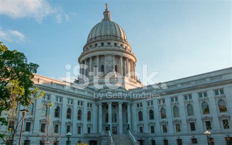 Madison Wisconsin - Capitol Building Stock Photo | Royalty-Free ...