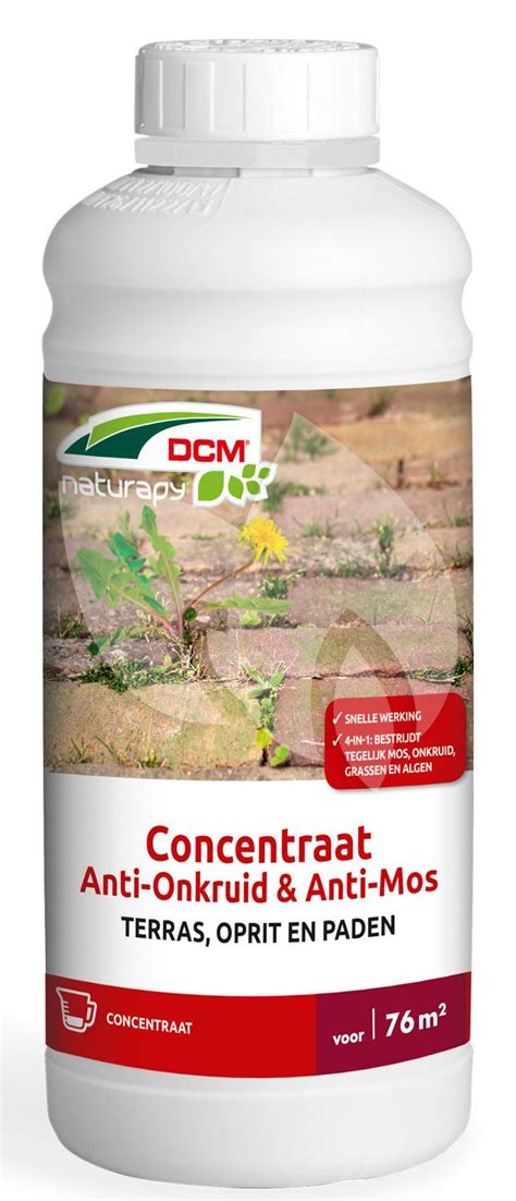 Dcm Anti Onkruid Mos Terras Paden Concentraat Liter Tuinexpress Be