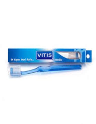 VITIS CEPILLO DENTAL MEDIO CABEZAL NORMAL DUREZA MEDIA 1 UD