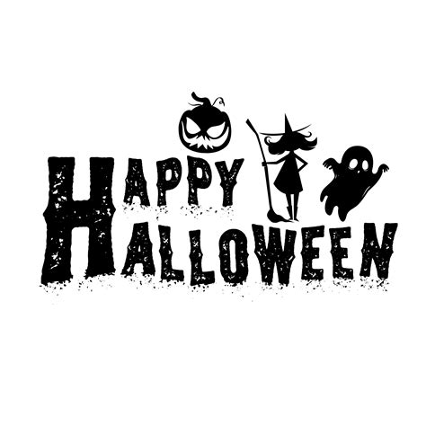 Happy Halloween Logo Png Halloween Png Halloween Silhouett Inspire Uplift