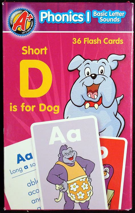 Amazon.com: Basic Letter Sounds - Phonics I Flash Cards : Toys & Games