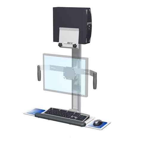 M Series Flush Mount Monitor And Keyboard Gcx Medical Mounting Solutions