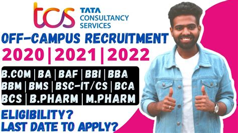 TCS Off Campus Drive 2022 TCS Off Campus Smart Hiring 2022 TCS Off