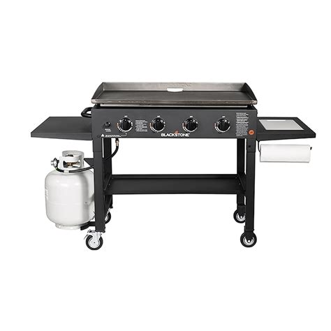 Blackstone 36 Inch 4 Burner Propane Griddle Cooking Station In Black The Home Depot Canada