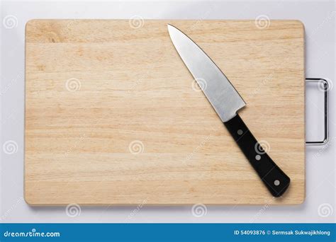 Wooden Cutting Boards And Knives Stock Photo Image Of Cleaver Tool