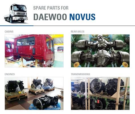 Spare Parts For DAEWOO NOVUS Miral Auto Camp