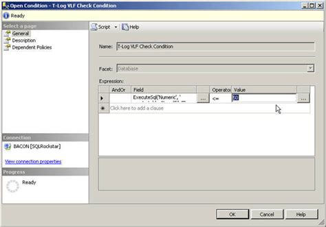 Monitor Your Sql Server Virtual Log Files With Policy Based Management