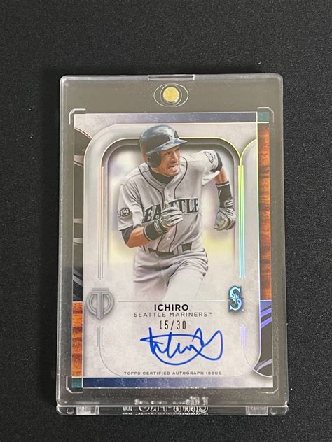 Yahooオークション Ichiro（イチロー）【2022 Topps Tribute】auto