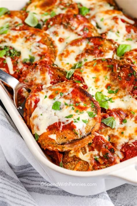 Eggplant Parmesan Recipe Spend With Pennies