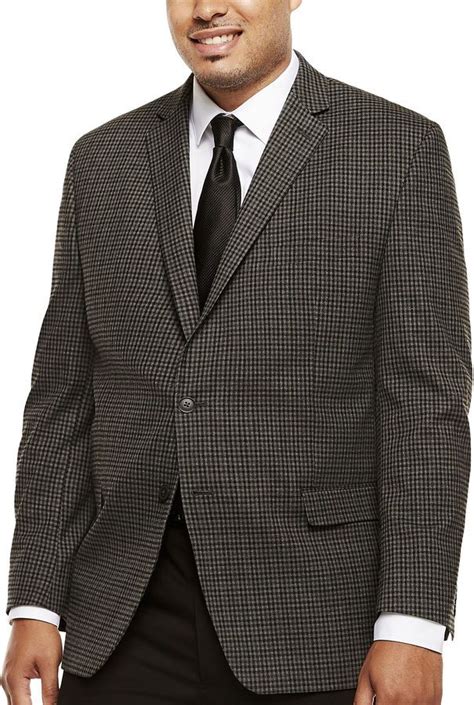 Collection Collection By Michael Strahan Classic Fit Sport Coat Big And Tall Sport Coat