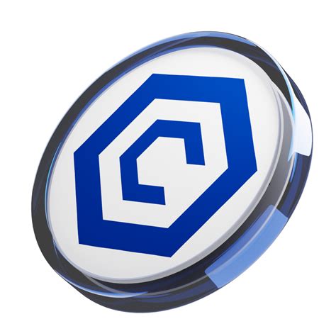 Cronos ,CRO Glass Crypto Coin 3D Illustration 24092788 PNG