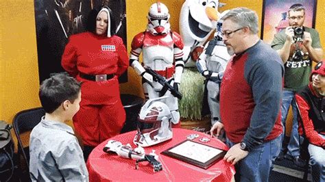 Georgia Boy Gets D Printed Stormtrooper Prosthetic Arm Clone