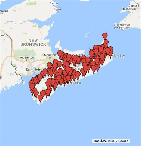 Nova Scotia Provincial Parks Map