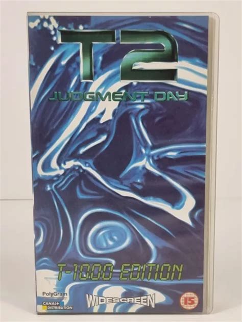 TERMINATOR 2 T2 Judgement Day T 1000 Edition Widescreen VHS PAL EUR