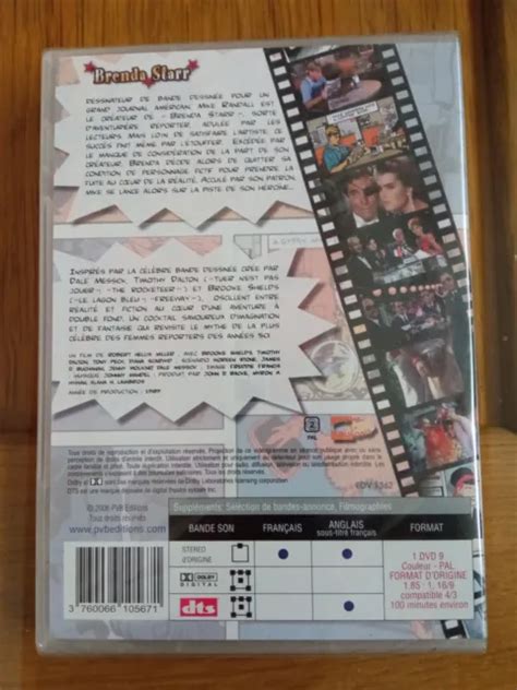 BRENDA STARR BROOKE Shields Timothy Dalton RARE Film DVD NEUF Sous