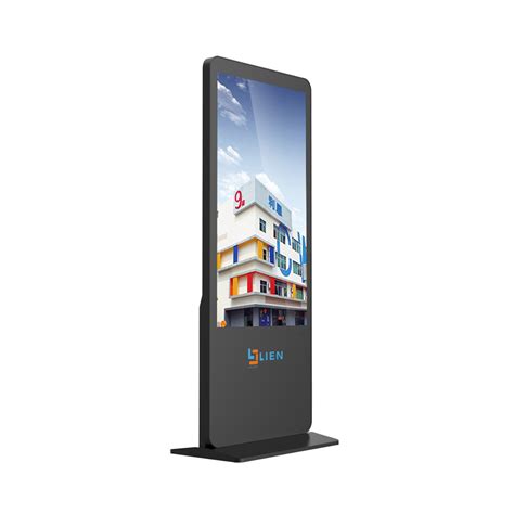 46 Inch Advertising outdoor touch screen kiosk / self service ...