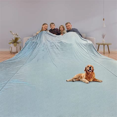 Oversized King Blanket 120 X 120 Inches Enimib Extra Large Soft Warm