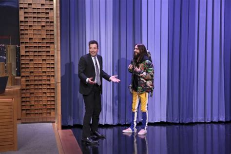 Jared Leto And Asap Rocky Appeared During Jimmy Fallons Tonight Show