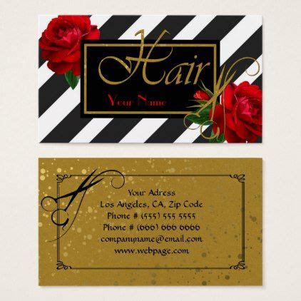 Hair salon Business Card - elegant gifts classic stylish gift idea diy ...