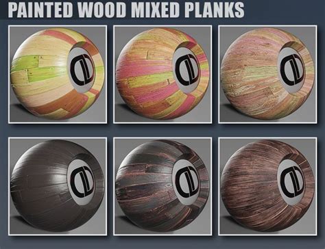 Dd Pbr Painted Wood Shaders For Iray Vol D Models For Daz Studio