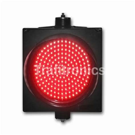 Uv Stabilized Polycarbonate Red Traffic Signal Light Ip Input