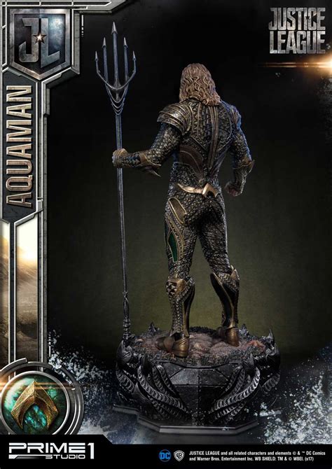 Estátua Aquaman Liga da Justiça Justice League Escala 1 3 Prime 1