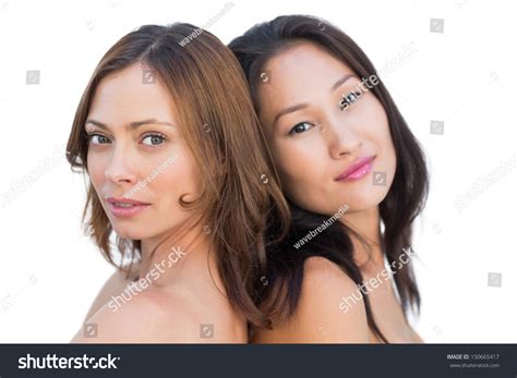 Beautiful Nude Models Posing Back Back Stock Photo Shutterstock