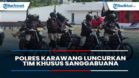 Atasi Kejahatan Jalanan Polres Karawang Luncurkan Tim Khusus