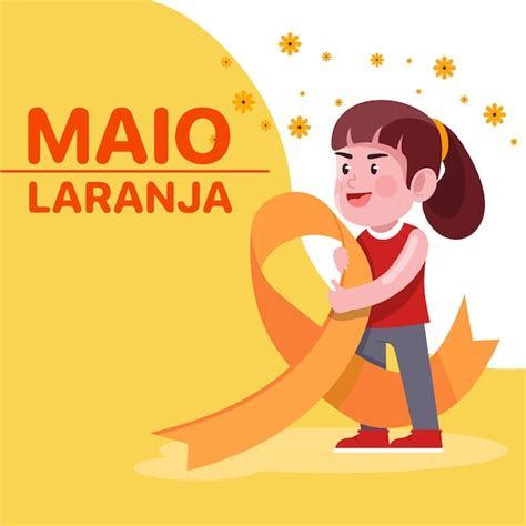 Premium Vector Maio Laranja Banner