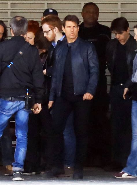 Tom Cruise and Henry Cavill continue to film Mission: Impossible 6 in Paris