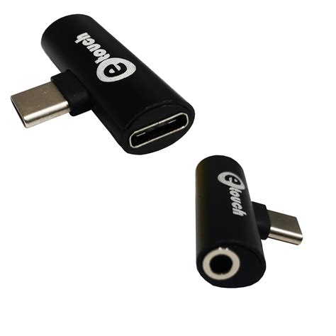 Adaptador Otg Tipo C A Poder Audio Mm Chars