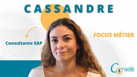 Reconversion Devenir Consultant E Sap Cassandre Youtube