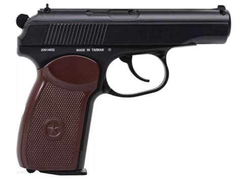 Buy Kwc Pm Makarov Non Blowback Co2 Pellet Pistol Realistic Replica Replicaairguns Ca