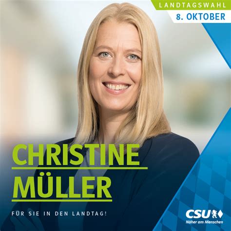 Kandidatenübersicht Landtagswahl CSU München