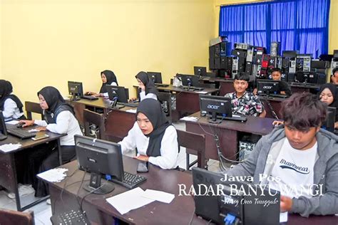 Rela Izin Kerja Puluhan Siswa Pkbm Di Banyuwangi Ikut Ujian Anbk Di