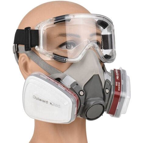 Respirateur R Utilisable Demi Masque Masque Gaz Protection