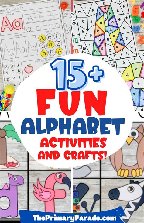 15 Fun and Playful Alphabet Activities for Preschoolers - The Primary ...