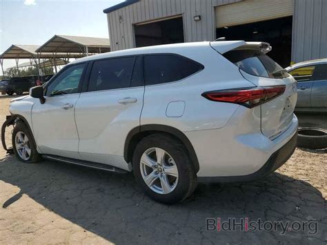 Report 5TDZZRAH5NS556623 TOYOTA HIGHLANDER 2022 WHITE GAS Price And