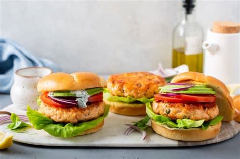 Best Salmon Burgers Recipe Lemon Blossoms