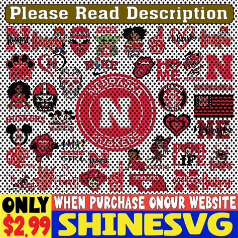 Nebraska Huskers Football Team Svg Nebraska Huskers Svg Etsy