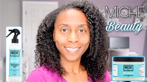 Miche Bounce Curl Defining Cream And Boost Leave In And Refresher Spray Is It Wash And Go Worthy