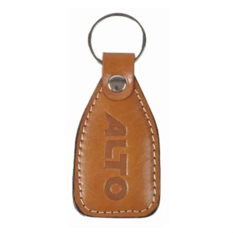 Oval Brown Leather Promotional Keychains 15mm At Rs 40 In New Delhi