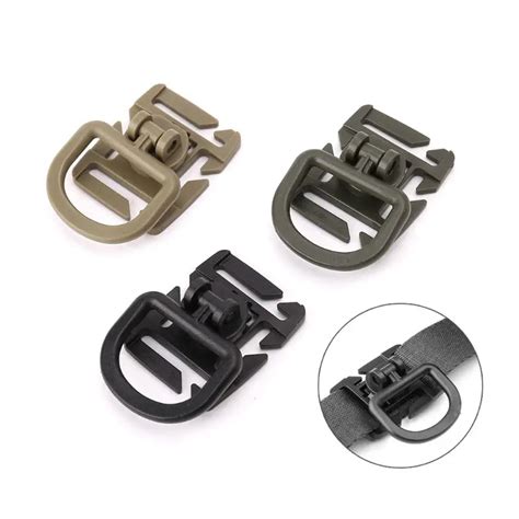 Pcs Swivel D Ring Clip Molle Webbing Clamp Tactical Backpack Attach