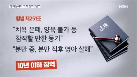 영아살해죄 최고형은 징역 2년냉장고 시신 친모 살인죄 적용 검토