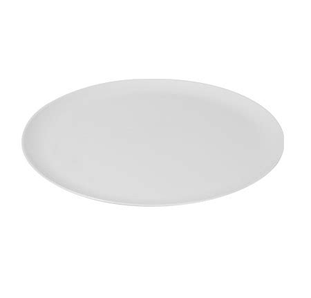 Fineline Settings 8401 WH Platter Pleasers Classic White Round Plastic