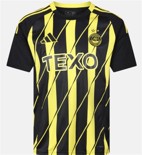 Aberdeen Fc 2024 25 ‘wasp Kit Released The Kitman