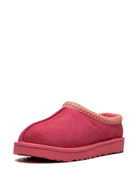 Ugg Tasman Pink Glow Suede Slippers Pink Farfetch