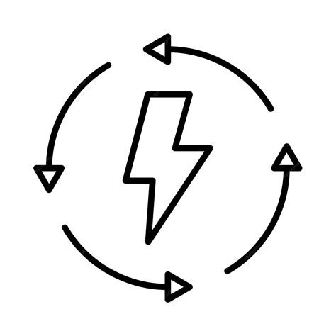 Premium Vector Energy Consumption Line Illustration